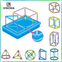 Mô hình giảng dạy hình học Quà tặng đồ chơi 3D cho trẻ em Bộ dụng cụ lắp ráp