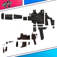 Mô Hình Giấy 3D Bộ Kit Tự Cắt Dán Mô Hình Giấy - Kriss Super V tỉ lệ 1:1