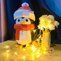 MÔ HÌNH GIẤY 3D-CHRISTMAS PENGUIN