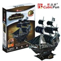 Mô hình giấy 3D CubicFun - Queen Anne revenge - T4005h