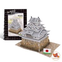 Mô hình giấy 3D CubicFun - Kiến trúc Đền truyền thống Nhật Bản - Himeji Castle - W3150h