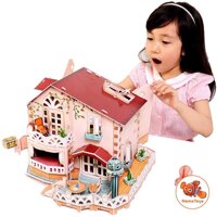 Mô hình giấy 3D CubicFun - Holiday Bungalow - P634h