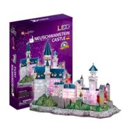 Mô hình giấy 3D CubicFun - Led lâu đài cổ tích Đức - Neuschwanstein castle (L174h)