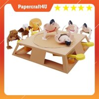 Mô hình giấy 3D Game Sumo Wrestling Game