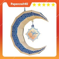 Mô hình giấy 3D Treo Trang Trí - Dangler Moon - Star