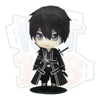 Mô hình giấy Chibi Kirito - Sword Art Online