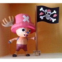 Mô hình giấy in hình nhân vật CHOPPER ĐẢO HẢI TẶC ONE PIECE papercraft anime chibi trưng bày