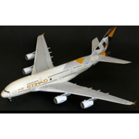 Mô hình giấy máy bay etihad airbus a380 tỉ lệ 1:100