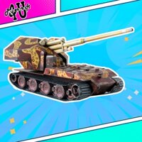 Mô Hình Giấy Thủ Công Tự Cắt Dán - Xe Tanks Waffentrager Auf E100 - Tỉ Lệ 1:50
