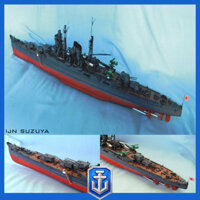 Mô hình giấy tuần dương hạm Nhật Bản IJN SUZUYA