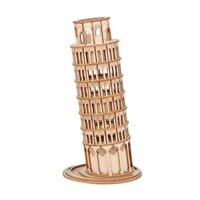 Mô Hình Gỗ 3D Lắp Ráp ROBOTIME Tháp Nghiêng Pisa Leaning Tower TG304 – WP112