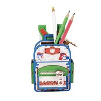 Mô hình gỗ lắp ráp 3D Backpacker Pen Holder (Hộp Đựng Bút Balo) TG12