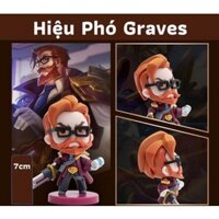 Mô hình Graves Hiệu Phó Chiến Binh Mini [CHÍNH HÃNG] - Mô Hình Liên Minh Huyền Thoại - LOL Figure - Shop Mô Hình OFOSO