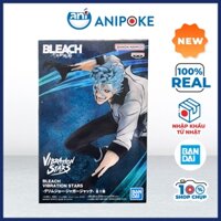 Mô hình Grimmjow Jaegerjaques Vibration Stars Bleach Solid and Souls -  chính hãng Bandai, (Hàng Nhật Full box) f81-26