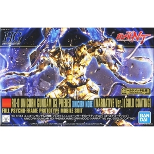 Mô hình Gundam HG 1/144 phenex gold coating narrative Bandai