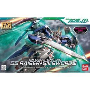 Mô Hình Gundam HG Bandai 00 Raiser + GN Sword III