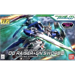 Mô Hình Gundam HG Bandai 00 Raiser + GN Sword III