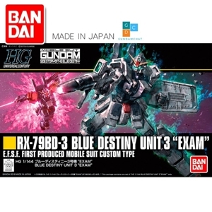 Mô hình Gundam HG Blue Destiny Unit 3 EXAM Bandai