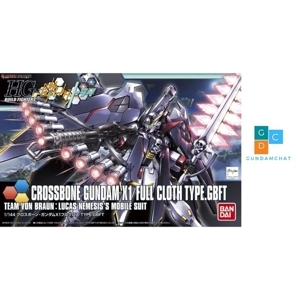 Mô hình Gundam HG Gundam Crossbone X1 Full Cloth Type GBF