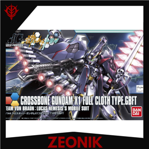 Mô hình Gundam HG Gundam Crossbone X1 Full Cloth Type GBF
