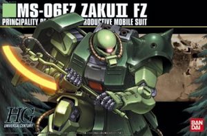 Mô hình Gundam HG MS-06FZ Zaku II Custom Bandai