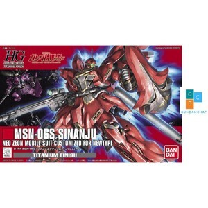 Mô hình Gundam HG MSN 06S Sinanju Bandai