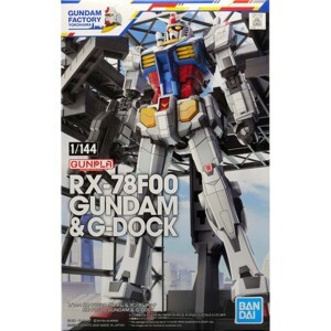 Mô hình Gundam HG RX-78F00 G-DOCK Gundam Factory Yokohama 1/144 Bandai
