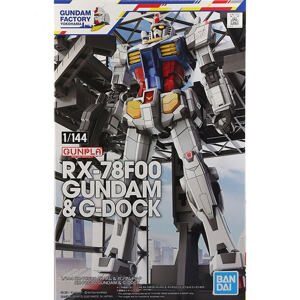 Mô hình Gundam HG RX-78F00 G-DOCK Gundam Factory Yokohama 1/144 Bandai