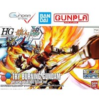 Mô Hình Gundam HG Try Burning Plavsky Particle Clear Ver Bandai 1/144 HGBF Build Fighters Đồ Chơi Lắp Ráp Anime Nhật