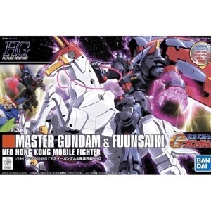 Mô hình Gundam Master Gundam và Fuunsaiki 128 - Bandai