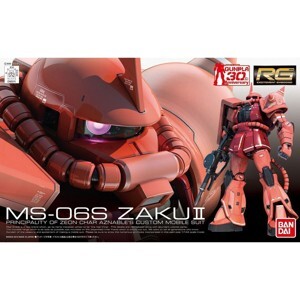 Mô hình Gundam RG MS-06S Zaku II Bandai
