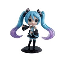 Mô Hình Hatsune Miku chibi váy xanh tóc xanh - Cao 16cm - nặng 300gram - Figure Miku - Bọc Túi - No Box - N1-K31-T3-S2