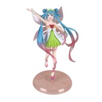 Mô Hình Hatsune Miku dáng đứng múa - Cao 20cm - nặng 200Gram - Figure Miku - Có Hộp màu - N1-K54-T3-S2