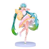 Mô Hình Hatsune Miku ôm gối - Cao 20cm - nặng 250gram - Figure Miku - Có Hộp màu - N1-K36-T1-S2