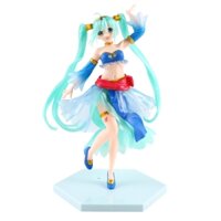 Mô Hình Hatsune Miku Váy xanh - Cao22cm - rộng 12cm - nặng 200Gram - Figure Miku - Có Hộp màu - N1-K36-T1-S1