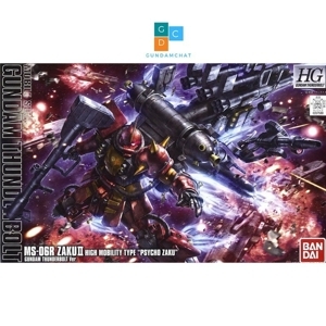 Mô Hình HG GT MS-06R Zaku II High Mobility Type Psycho Zaku Bandai