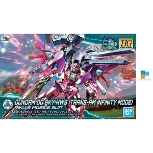 Mô hình HG Gundam 00 Sky HWS Trans-AM Infinite Mode Bandai
