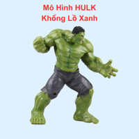 Mô hình HULK khổng lồ xanh nhựa đặc siêu bền cao 30cm có đèn led phát sáng và phát nhạc
