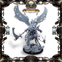 [Mô hình in 3D] Mô hình Warhammer 40000 Chaos Space Marine - Mortarion, Daemon Primarch of Nurgle