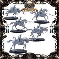 [Mô hình in 3D] Mô hình Warhammer 40000 Astra Militarum - Cadia Rough Riders