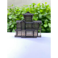 Mô hình in 3D nhà cổ trấn M6-Trang trí tiểu cảnh, bán cạn, terrarium
