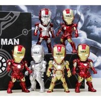 Mô hình iron man led 6 mẫu (bộ 1) lẻ