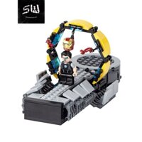 Mô hình Iron man MOC 1051 Iron Suit-Up Gantry  Creative series dành cho người sắt