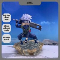 Mô hình Kakashi Chibi - Figure Naruto Kakashi cầm kiếm chibi - Nhựa PVC cao 10cm