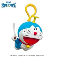 Mô hình kèm móc khóa chính hãng Doraemon có dây kéo chuyển động thú vị