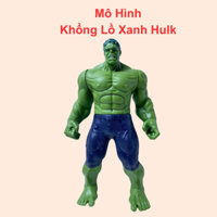 Mô Hình Khổng Lồ Xanh Mô Hình Hulk Nhựa Đặc Cao 30cm Loại Lớn Có Đèn Led Đỏ Và Phát Nhạc