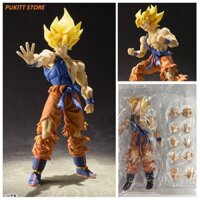 Mô hình khớp Dragon Ball - Mô hình Son Goku Super Saiyan 16cm DB112