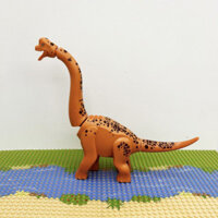 Mô hình khủng long kỷ Jura – Bộ đồ chơi khối xây dựng Brachiosaurus, Therizinosaur, Giganotosaurus, Tyrannosaurus, Velociraptor, Spinosaurus và Baryonyx