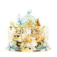 Mô Hình Kim Loại 3D Lắp Ráp MU Xe Ngựa Hoàng Gia Của Tộc Tiên (184 mảnh, Elf's Carriage) YM-N121-C - MP1031