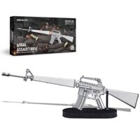 Mô Hình Kim Loại 3D Lắp Ráp Piececool Súng Trường M16A1 ( M16A1 Assault Rifle) HP349-SK - MP1229